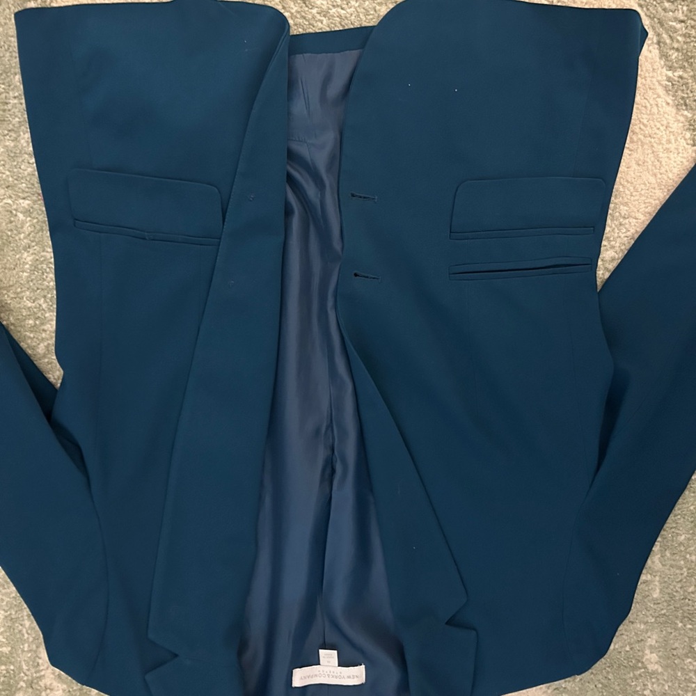 New York & Company Deep Blue Blazer